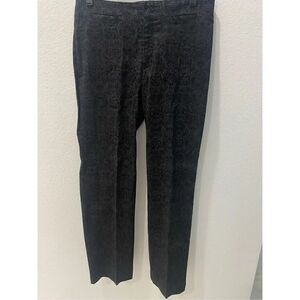 Dockers Black And Gray Design Pants Size 10